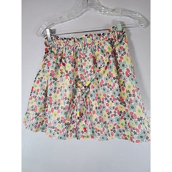 Vintage Hostess Half Apron Shabby Cottage Retro MCM Handmade Small - Picture 3 of 7